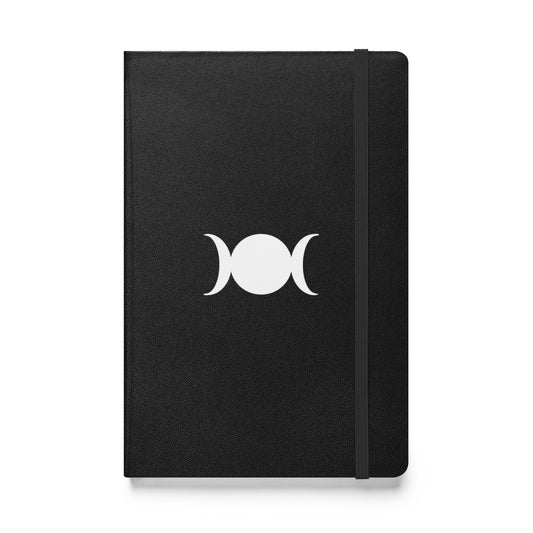 Triple Moon Hardcover Bound Notebook